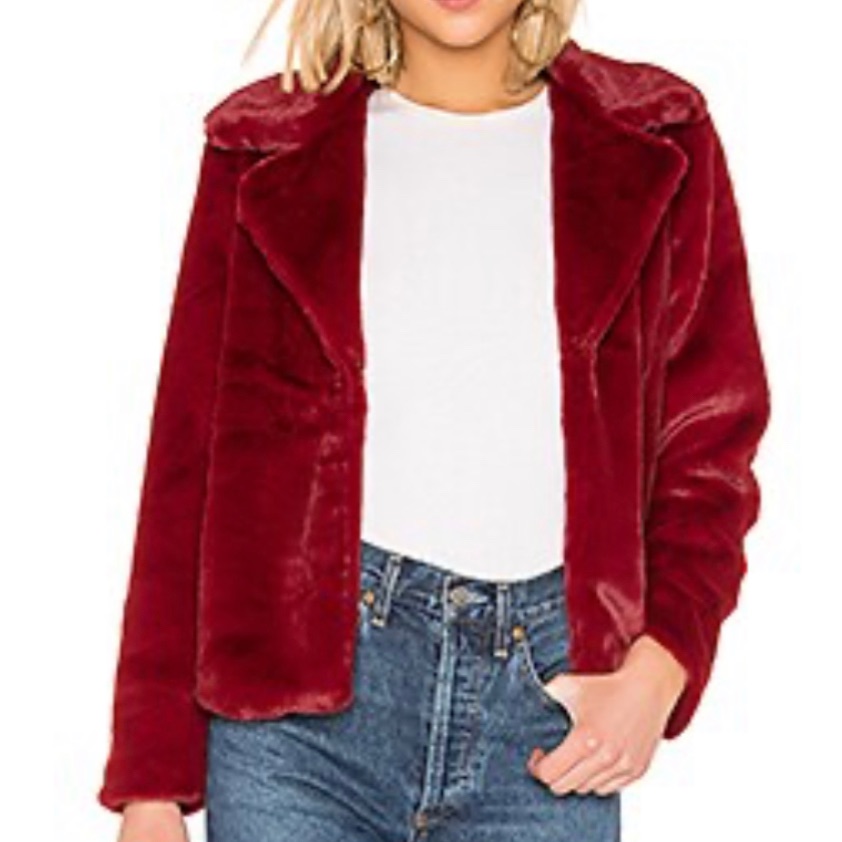 Minkpink Faux Fur Jacket
